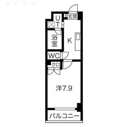 今池駅 徒歩8分 2階の物件間取画像